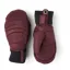 Hestra Fall Line Leather Mitten in Bordeaux