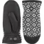 Hestra Gloves Womens Ludvika Mitt In Off White and Black 