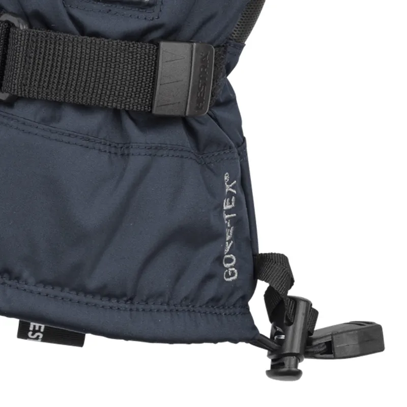 Hestra Gloves Gore-Tex JR Childrens Ski Gloves in Navy-2