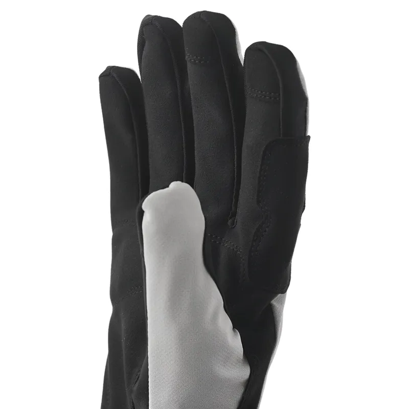 Hestra Windbreaker Tracker Full Finger Gloves in Beige/Black-1