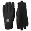 Hestra Windbreaker Tracker Full Finger Gloves in Black/Black