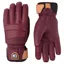 Hestra Women's Fall Line Leather Ski Gloves in Burgundy