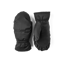 Hestra Primaloft Leather Female Ski Mittens in Black