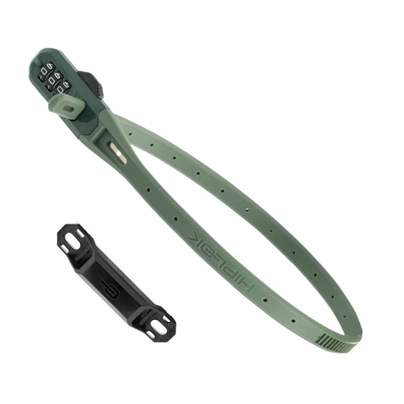 Hiplok Zlok Combo Security Tie Combination Lock In Green-1