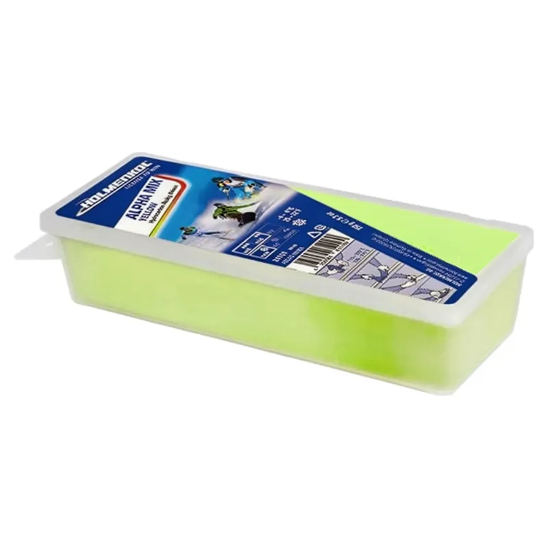 Holmenkol AlphaMix Yellow Ski And Snowboard Wax 150g