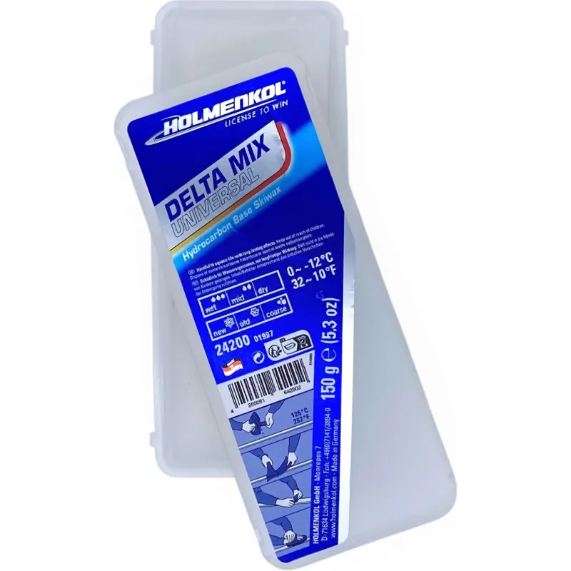 Holmenkol Delta Mix Universal Ski Wax - 150g Block-3