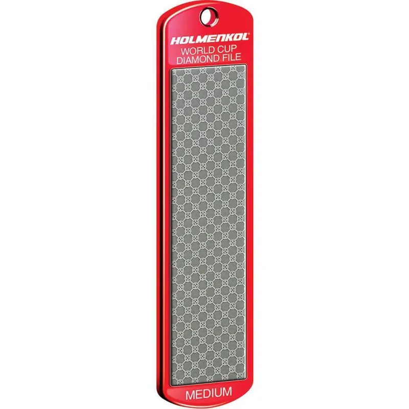 Holmenkol Diamond File World Cup Medium 600 Grit Red
