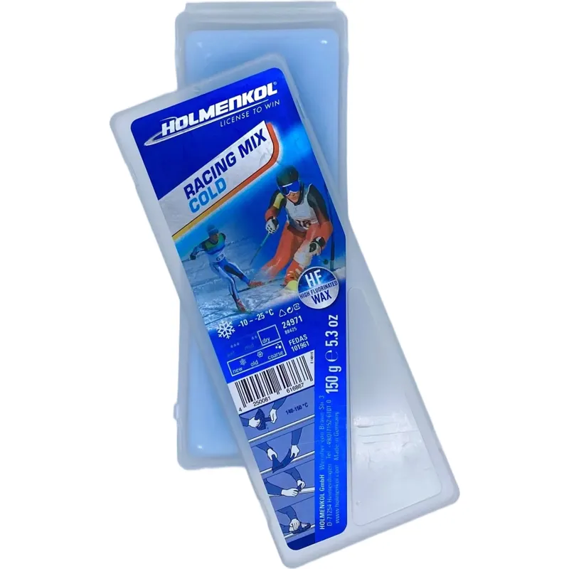 Holmenkol Race Mix COLD Ski Race Wax 150g Block-4