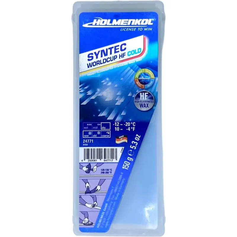 Holmenkol Syntec World Cup HF Race Ski Wax 150g-5