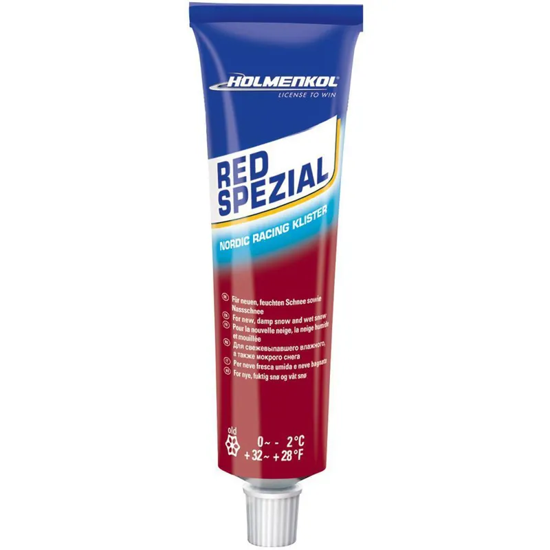 Holmenkol Klister Red Spezial for Nordic XC Skis