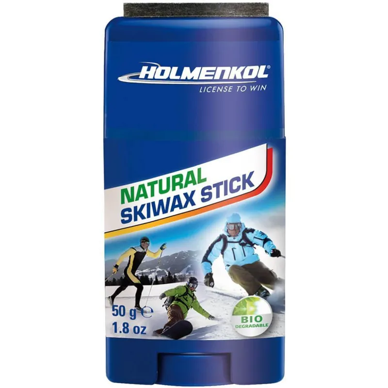 Holmenkol Natural Skiwax Stick Universal Ski and Snowboard Wax