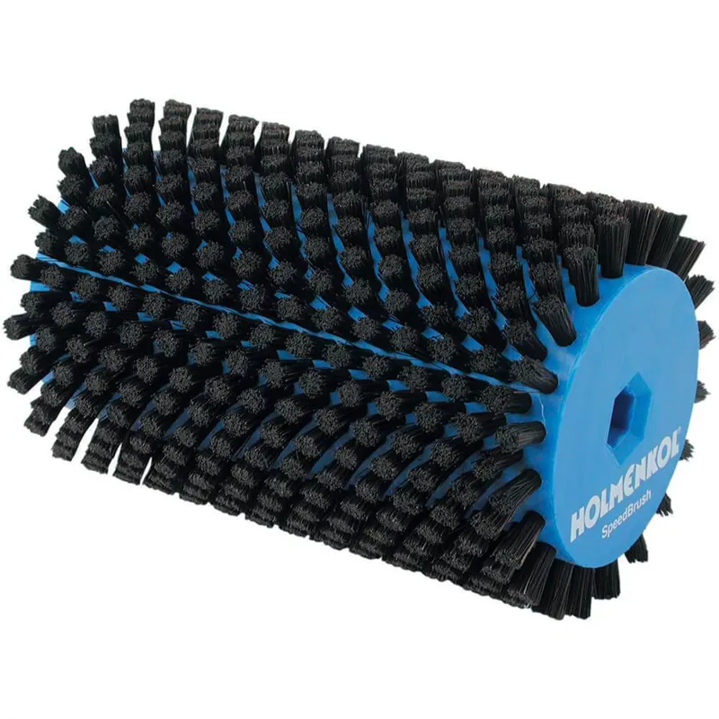 Horsehair Rotary Ski Wax Brush with Horse Hairs by Holmenkol
