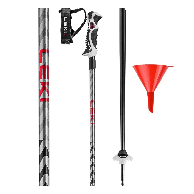 Leki Hot Shot S Ski Poles with Shot Holders