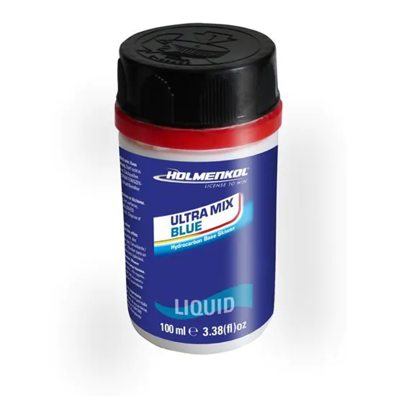Holmenkol Ultra Mix Wax Liquid 100ml in Blue