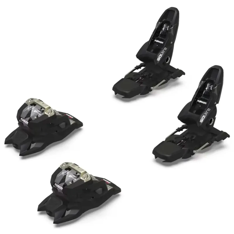 Blizzard Black Pearl 88 Skis With Marker Squire Bindings 164cm-2