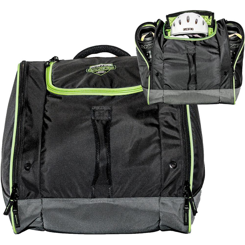 Sportube Freerider Boot Bag in Green/Black