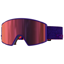 Scott React Ski Goggles Purple with AMP red chrome S3 Lens