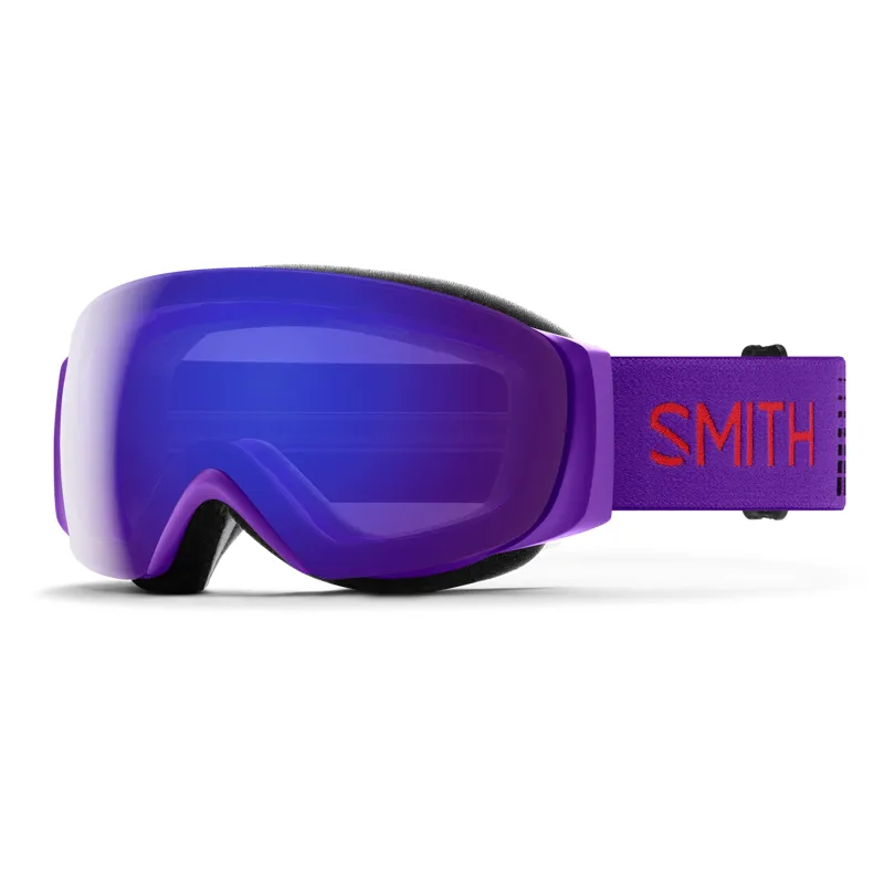 Smith I/O MAG S Goggles in Fresh Purple + Chromapop Everyday Violet Mirror + Spare Lens