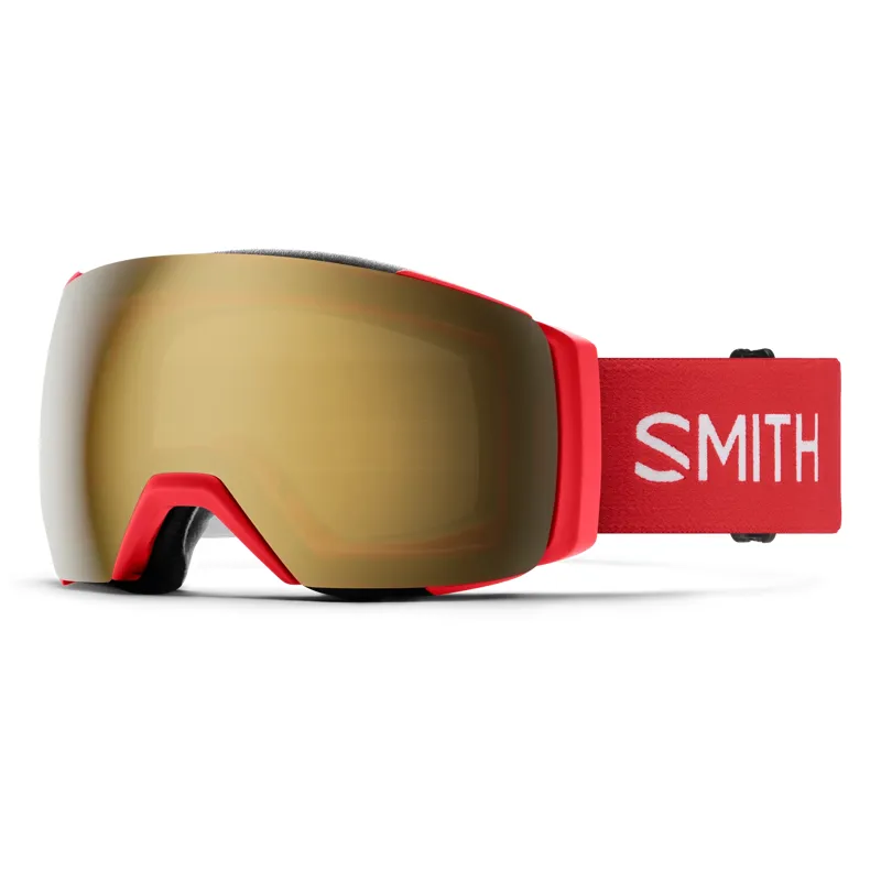 Smith IO MAG XL Ski Goggles in Patrol with CP Sun Black Gold Mirror + Storm Lens