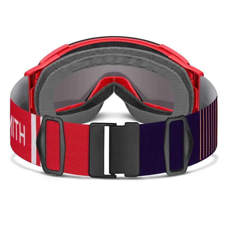 Smith IO MAG XL Ski Goggles in Patrol with CP Sun Black Gold Mirror + Storm Lens-1