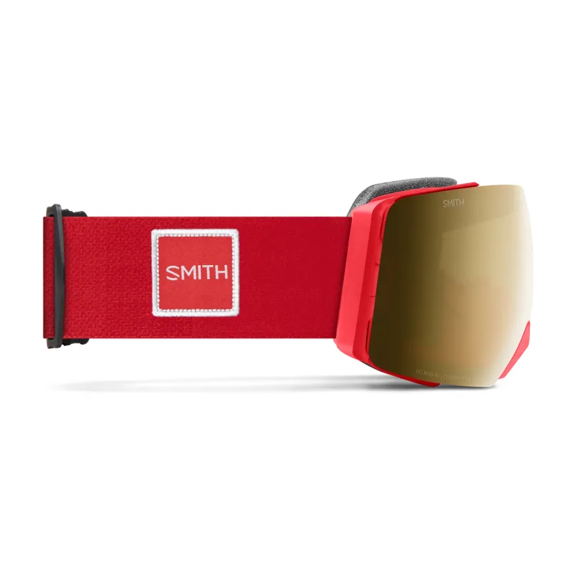 Smith IO MAG XL Ski Goggles in Patrol with CP Sun Black Gold Mirror + Storm Lens-3