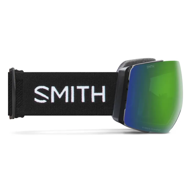 Smith I/O MAG XL Goggles with Everyday Green Mirror Chromapop Lens Black-3