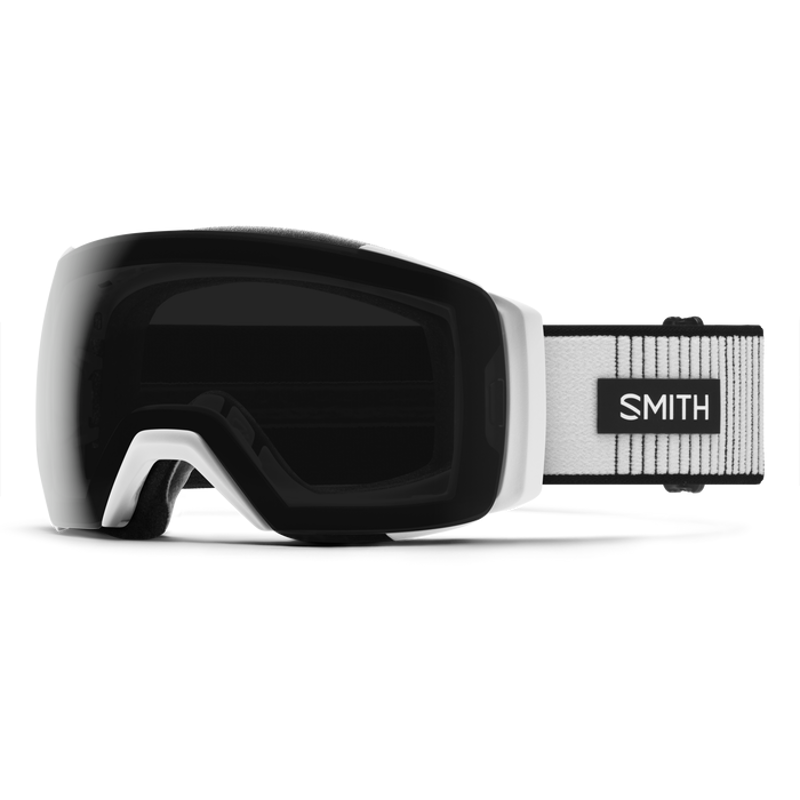 Smith I/O Mag XL White Fade Out with Chromapop Sun Black Lens + Spare Lens