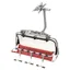 Jagerndorfer 4 Seater Chairlift in Red