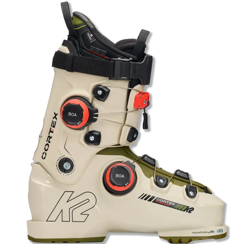 K2 Cortex 140 Zonal BOA Unisex Freeride Ski Boots 2026