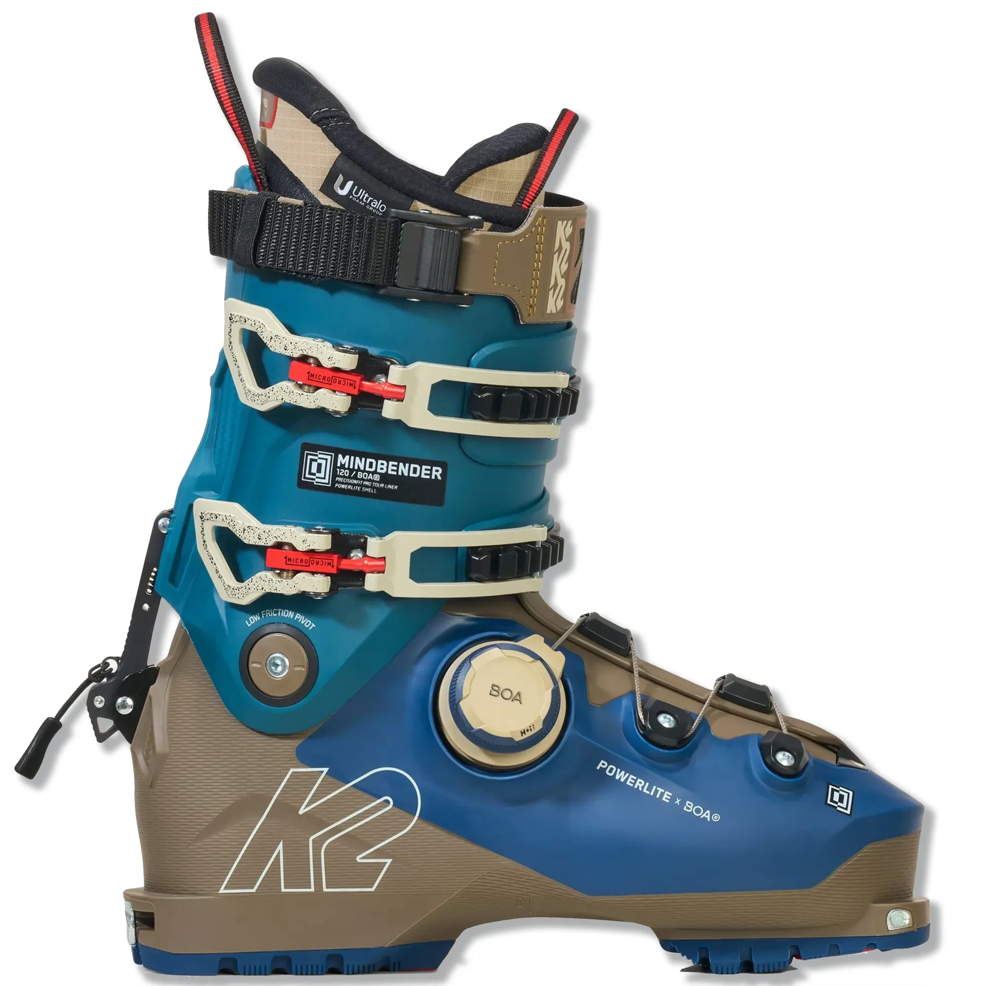 k2 freeride ski boots BFC 80 2026 Ski Pro AZ crafted for advanced to expert freeride and touring skiers K2 Revolve Ski Boots 28.5