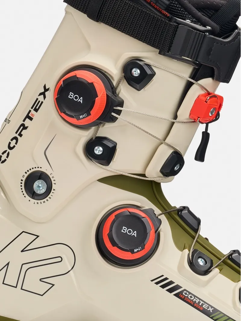 K2 Cortex 140 Zonal BOA Unisex Freeride Ski Boots 2026-4