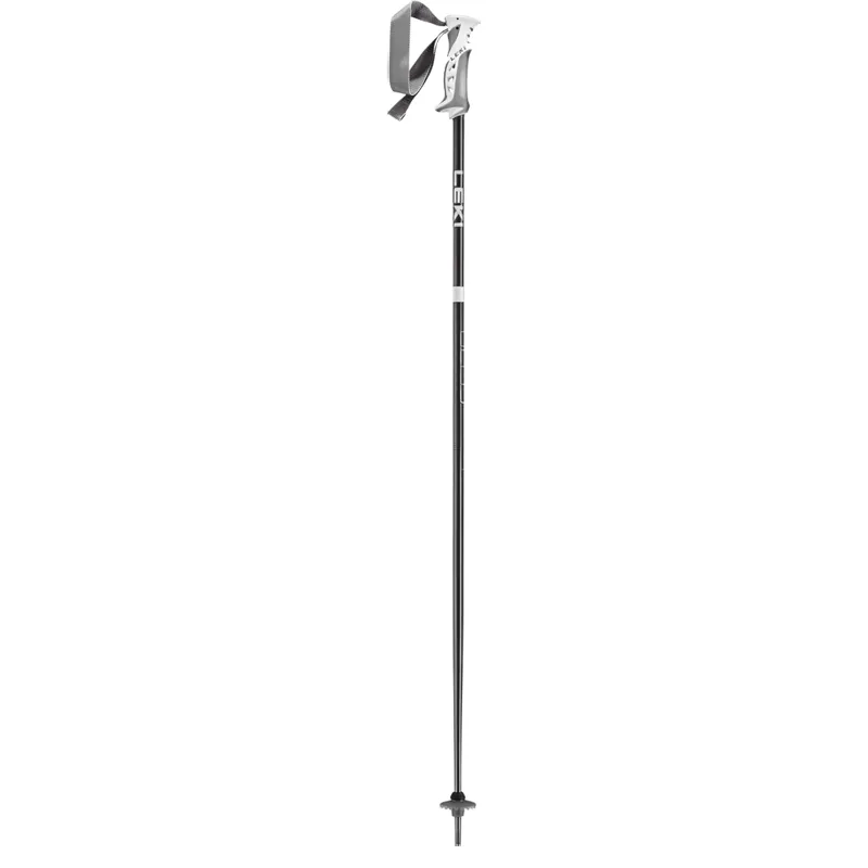 Leki Bliss Ski Poles In Silver/Anthracite/White-1