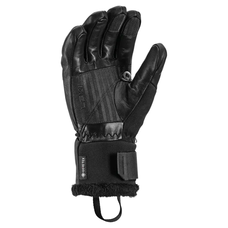 Leki Lantana 3D GTX Women Gloves in Graphite/Black-1