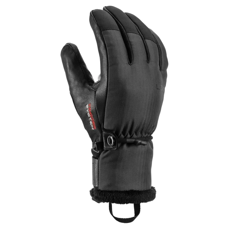 Leki Lantana 3D GTX Women Gloves in Graphite/Black