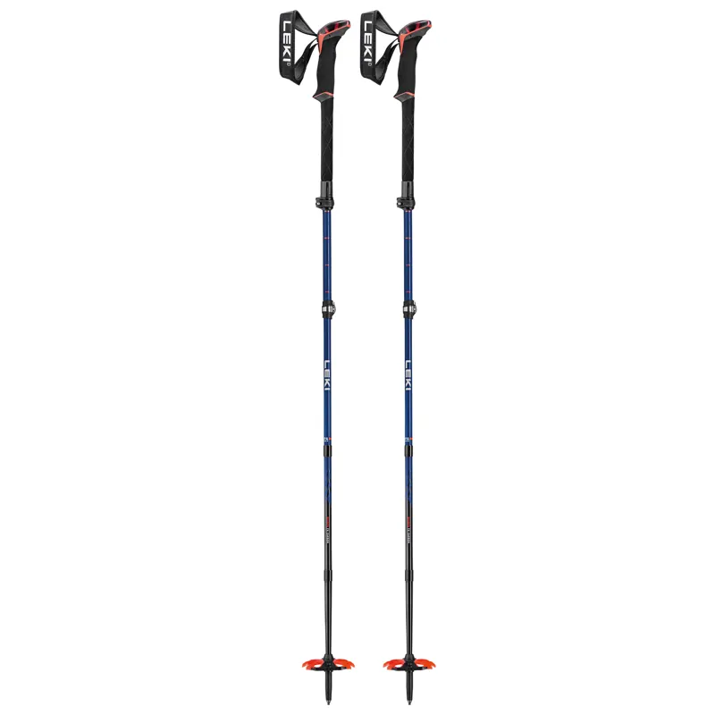 Leki Sherpa FX Carbon 110-130cm Folding Ski Touring Poles-2