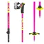 Leki Spitfire Vario 3D Trigger Grip Adjustable Ski Pole in Berry