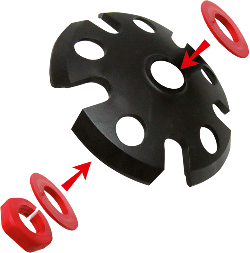 Leki Tour 95 mm Ski Pole Powder Baskets - Pair