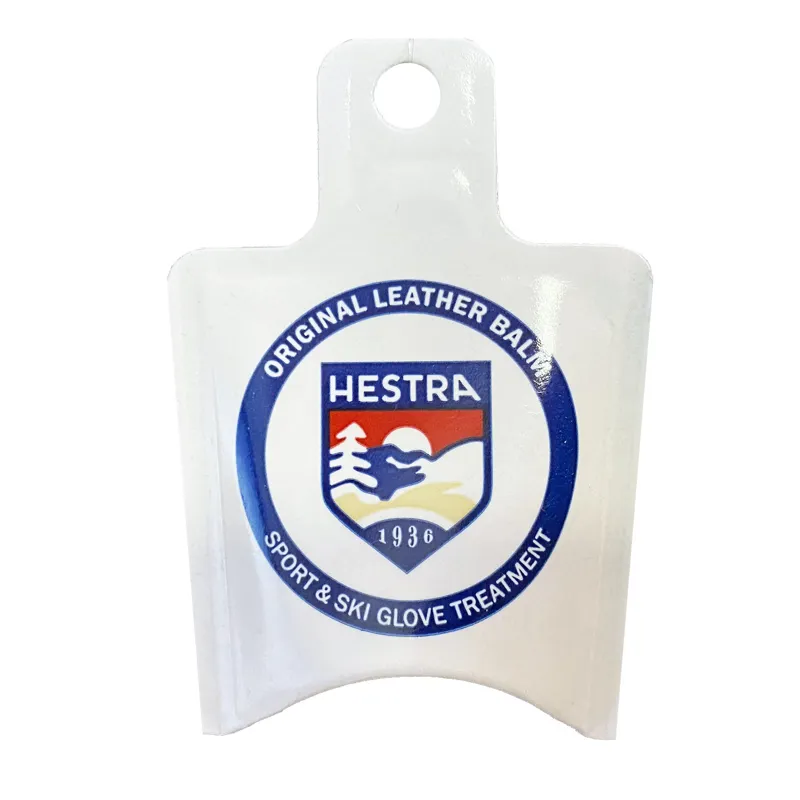 Hestra Gloves Army Leather Couloir Leather Ski Gloves in Navy and Tan-1