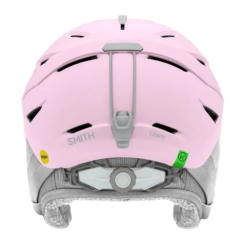 Smith Liberty Mips Ski and Snowboard Helmet in Matte Pink Frost-1