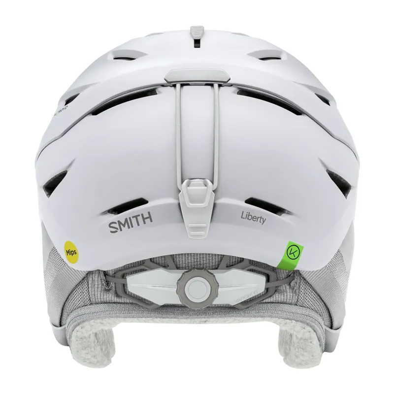 Smith LIBERTY MIPS Ski and Snowboard Helmet in Matte White-1