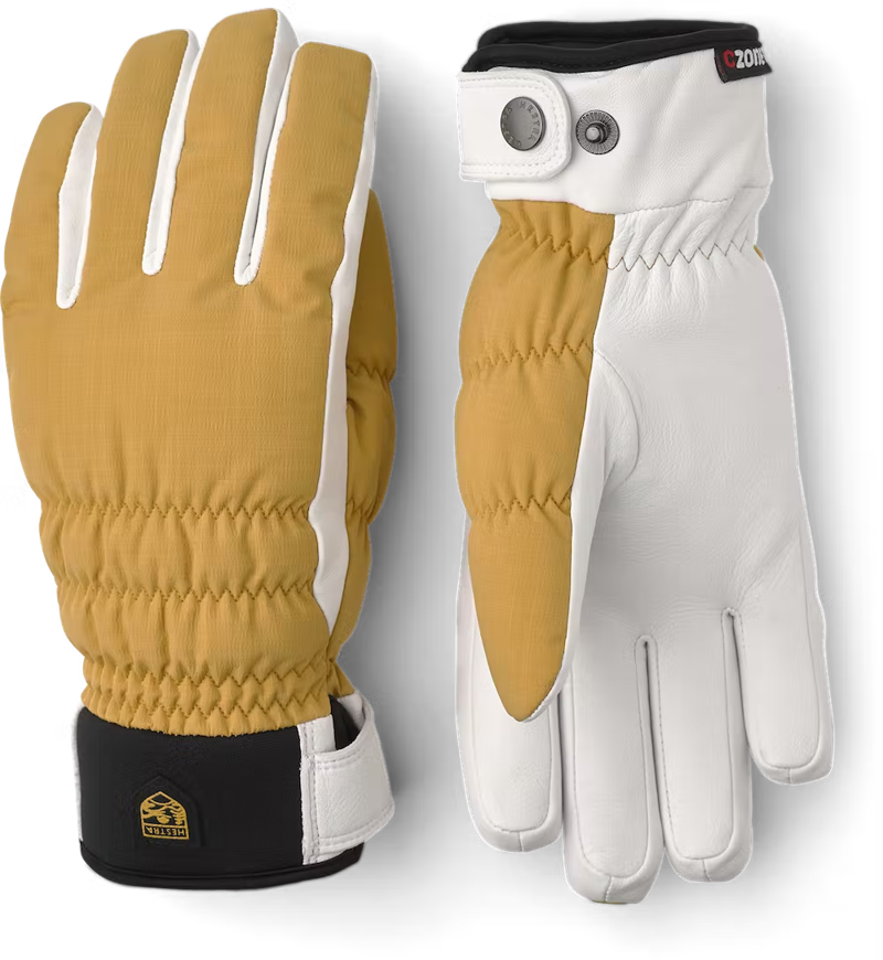 Hestra Luomi CZone Female Gloves in Sand with Primaloft Gold Insulation