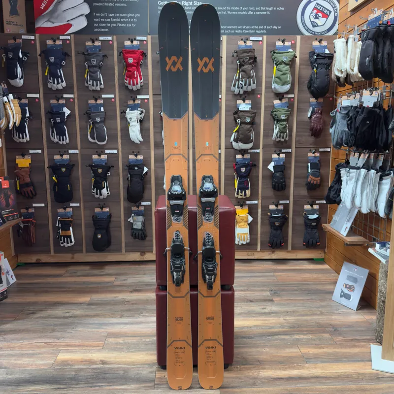 Volkl Mantra 108 All Mountain Skis With Marker Bindings 184cm -1