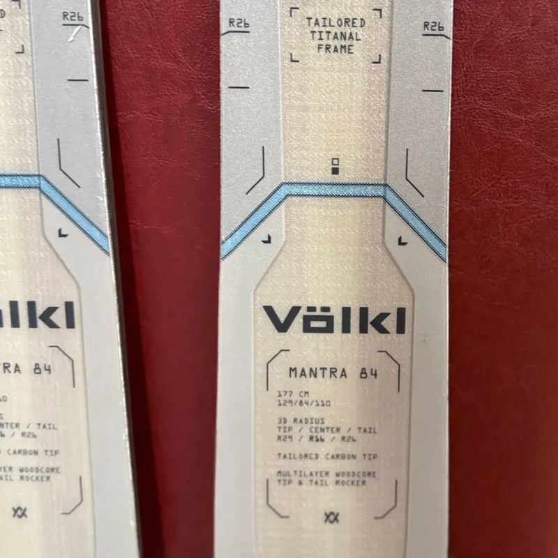 Volkl Mantra 84 Ex Demo Skis with Marker Demo Bindings 177cm-5