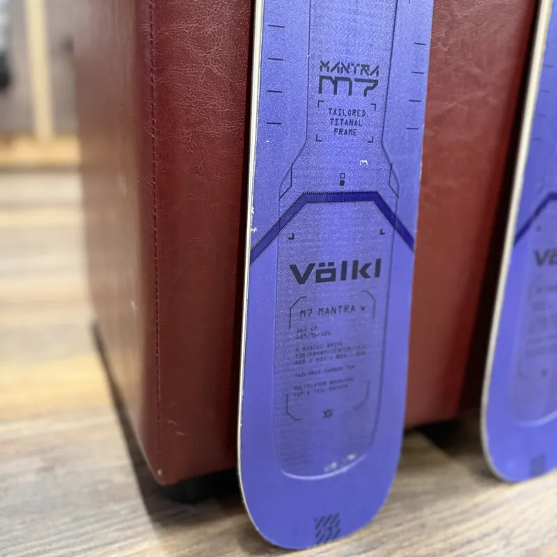 Volkl M7 Mantra Women's Demo Skis All Mountain 163cm + Marker Bindings-3