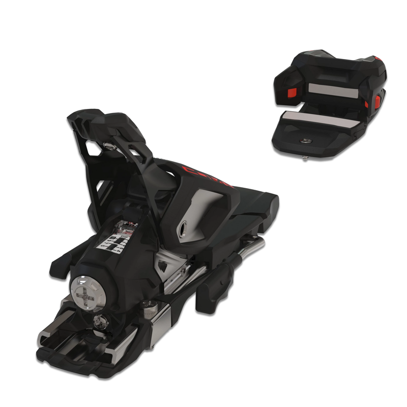 Marker Comp 12 GW Ski Bindings With 90mm Brake in Black-2