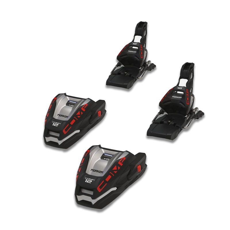 Marker Comp 12 GW Ski Bindings With 90mm Brake in Black-1