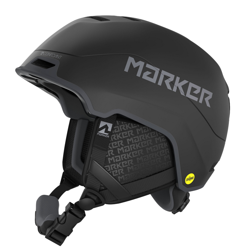 Marker Confidant MIPS Ski and Snowboard Helmet in Black