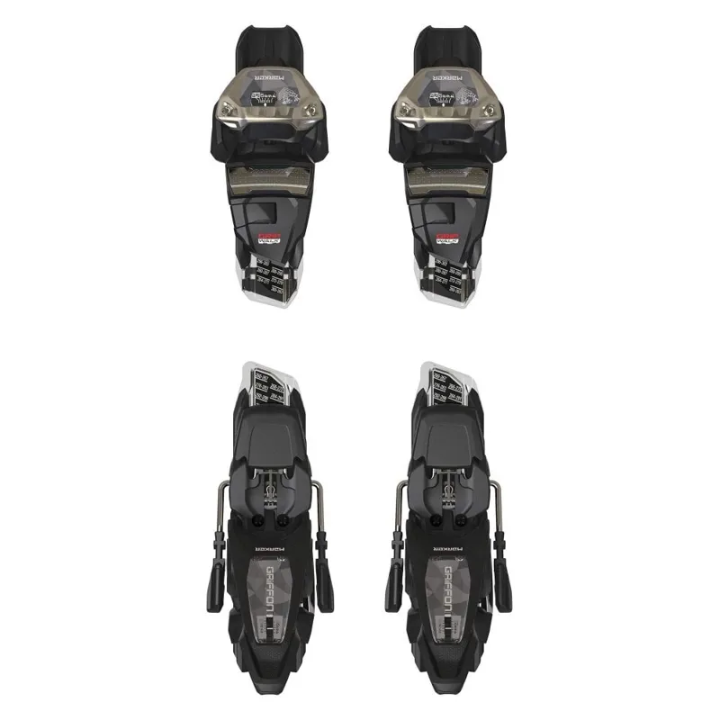 Volkl Revolt 104 Ex Demo Freeride Skis 180cm with Marker Griffon Bindings-3