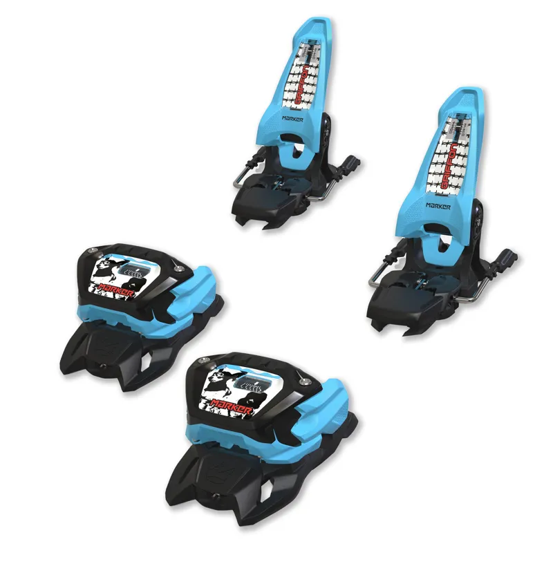 Marker Griffon 13 Ski Binding in Black and Blue with 90mm Brake