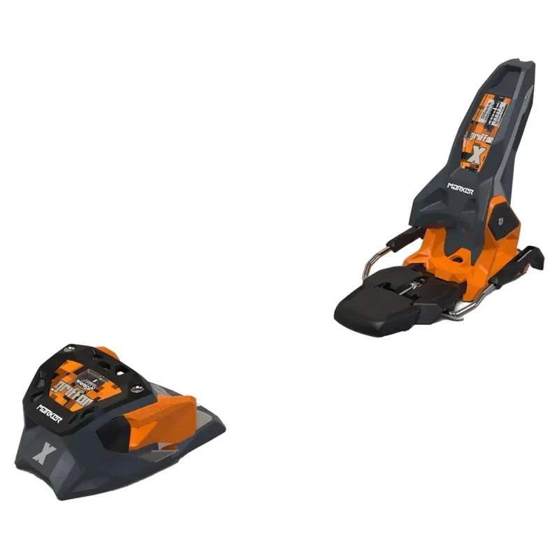 Marker Griffon X 13 Ski Binding 105mm  in Graphite and Orange 2027
